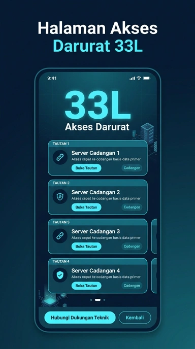Tampilan link alternatif 33l